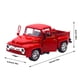 thumbnail image 2 of Decoración vintage de camioneta roja de metal rojo a escala 1:32, modelo de camioneta, decoración navideña para escritorio y estantería., 2 of 8