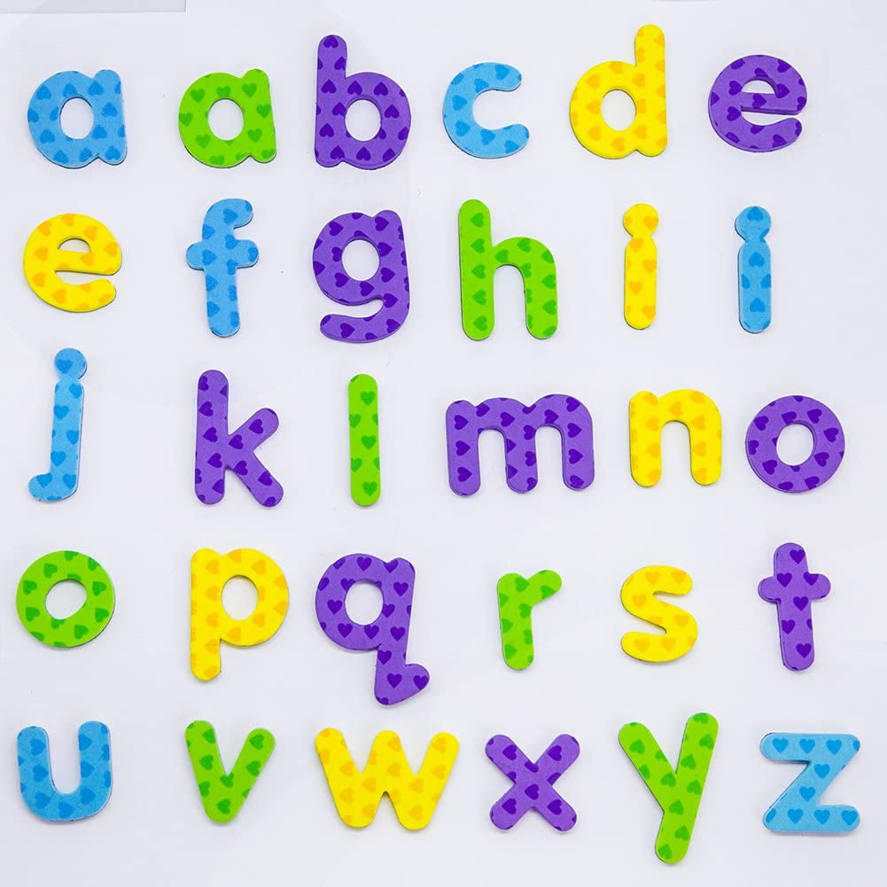 112 pieces Magnetic Letters/alphabets and Numbers for Educating Kids in Fun 
