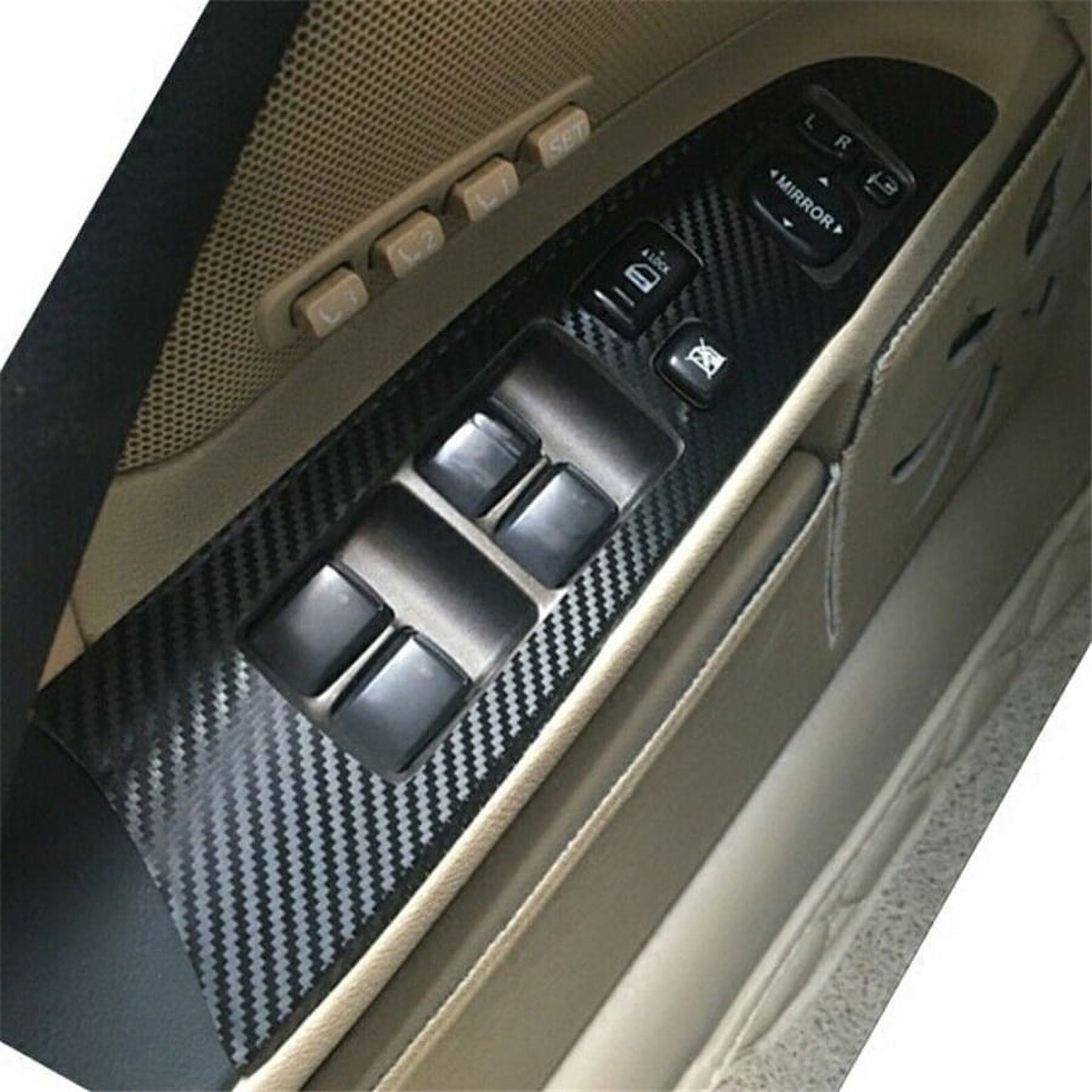 Fuluru 3D Carbon Fiber Door Gear Panel Cover Trim For Lexus IS250 IS300  IS350 2006-2012 - Walmart.com