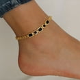 thumbnail image 2 of Kaash Customs CZ Stone Beautiful Ankle Anklet bracelets for women Summer Anklet Beach Jewelry Fashion Jewelry For Women Minimalist Anklet Gift For Her, 2 of 2