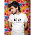 thumbnail image 2 of Cdmx Coordinates T-Shirt Men -Smartprints Designs, Male XX-Large, 2 of 4