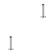 thumbnail image 4 of Billuyoard Práctico tope de puerta: adecuado para cualquier habitación o tipo de puerta Tope de puerta autoadhesivo portátil de acero 12cm 2Conjunto, 4 of 6