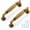 Antique Brass, variant on SUMMIT - Cabinet Handles, Antique Brass Drawer Pulls, 6-1/4 inches Zinc Alloy Cabinet Hardware with Screws, 5 Pack, for Kitchen Dresser Closet Bathroom Cabinets
