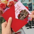 thumbnail image 4 of NobleWorks Funny Valentine's Day Greeting Card with 5 x 7 Inch Envelope (1 Card) Box of Chocolates C8855VDG, 4 of 6