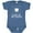 Indigo, variant on Inktastic I Got My First Tooth Announcement Boys or Girls Baby Bodysuit