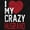 Black, variant on Love My Crazy Husband Funny Couple Women Plus Size Graphic Pullover Hoodie Brisco Brands 2X
