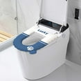 thumbnail image 6 of Four Season Toilet Seat Cushion,Warm Washable EVA Cushion,Soft Quality,Universal for Round Rectangular Seats,High Elasticity,Easy to Install Clean,Full Surround Design,Household Toilet Seat Cover, 6 of 6