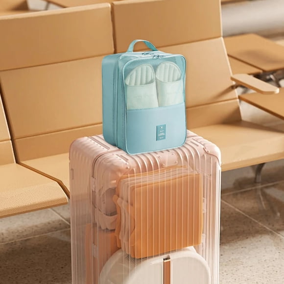 Bolsa para Zapatos de Viaje - Bolsa de Almacenamiento Impermeable Capacidad para Tres Pares MNFD