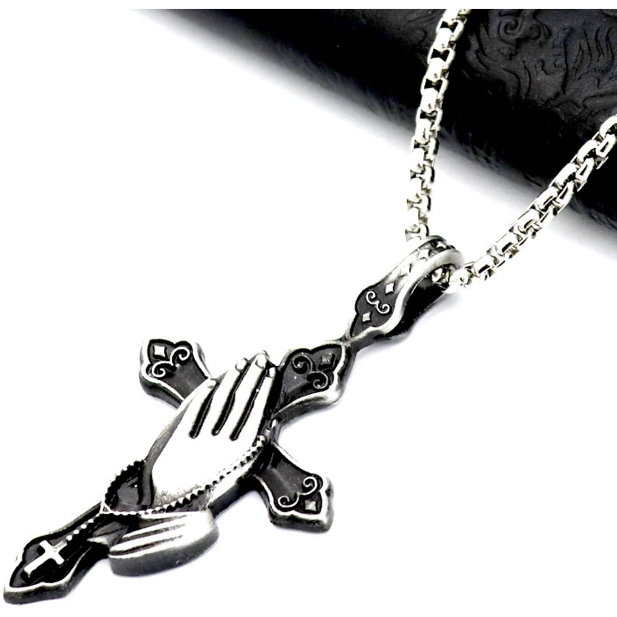 新品/LARGE】GOD BLESS YOU PENDANT NECKLACE | www.aquaspa.ie