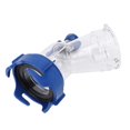 thumbnail image 1 of Rv RV Tank Rinser with Backflow Preventer Transparent Window 45 Degree Waste Tank Flush Valve Attachment for RV Trailers, 1 of 7