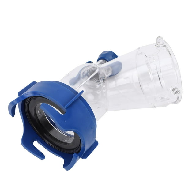 Rv RV Tank Rinser with Backflow Preventer Transparent Window 45 Degree Waste Tank Flush Valve Attachment for RV Trailers