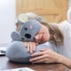 thumbnail image 3 of Almohada de viaje de espuma viscoelástica para animales, cómoda almohada para el cuello con bonita máscara para los ojos, almohada de viaje ligera para avión, coche, tren, autobús y uso doméstico, 3 of 4