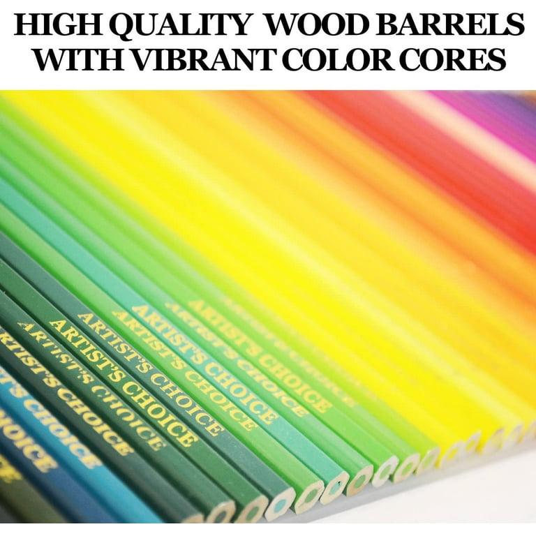 Positive Art Colored Pencils120 Unique Colors Premium Pre-Sharpened