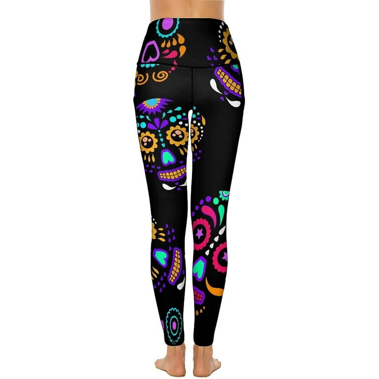 Walmart sugar shop skull leggings