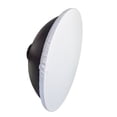 thumbnail image 1 of Bestshoot 2 Paquetes De 22 Pulgadas/55 Cm Calcetín Difusor De Plato De Belleza Transparente Suave Blanco Difusor Cubierta De Pantalla Para Flash Speedlight Luz Estroboscópica Monolight Reflector Se Ad, 1 of 2