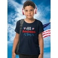 thumbnail image 2 of All American Boy. T-Shirt Juniors -Image by Shutterstock,  x-Small, 2 of 4