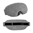 thumbnail image 1 of Adjustable 3D Sleep Mask For Deep Sleep Ergonomic Light Blocking Modal Fabric Travel Eye Mask With Storage Bag, 1 of 7