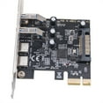 thumbnail image 3 of WINDLAND Desktop PCIE to USB 3.2 Expansion Card Socket Expansion Card for PC D720201, 3 of 7
