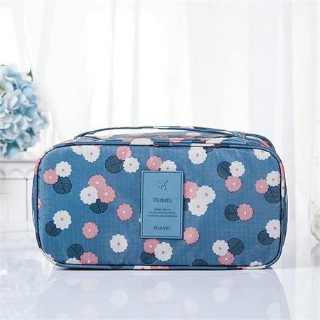 

Aueoeo Waterproof Portable Pattern Travel Underwear Bra Storage Box Storage Bag