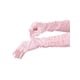 thumbnail image 4 of Guantes de ópera largos de satén brillante INSPIRE CHIC para mujer, con pliegues, de dedo completo, talla única, color rosa, 4 of 6