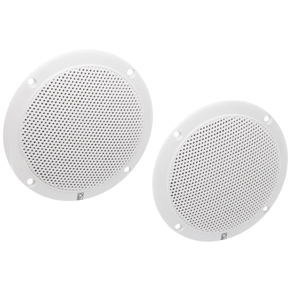 Altavoces marinos Poly-Planar MA-4055W con montaje empotrado redondo de 12,7 cm