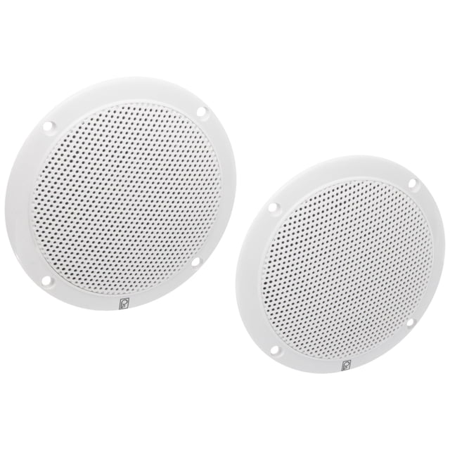 Altavoces marinos Poly-Planar MA-4055W con montaje empotrado redondo de 12,7 cm
