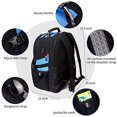 thumbnail image 3 of Mochila Viaje Gran Tamaño 52L con Puerto USB para Portátil 17 H/M (Azul), 3 of 3