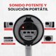 thumbnail image 4 of Megáfono Altavoz Ligero 30W Pyle, Bullhorn con Volumen Ajustable, Sirena Incorporada, Alcance de 800 Metros, Ideal para Deportes en el Exterior, Animación y Eventos, Plateado, 4 of 7