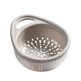 thumbnail image 1 of TIELUTT Colander for Kitchen Bowl Strainer for Kitchen Colander Pasta Tendedero Plegable De Pa Dish Pans for Kitchen Dish Drying Rack Mat Dry Dish Rack Large Rv Ladder Clothes Drying Rack, 1 of 4