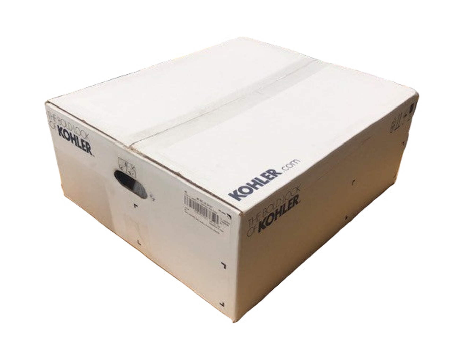 Open Box Kohler Caxton Rectangle Under-Mount Bathroom Sink with Overflow and Clamp Assembly, White