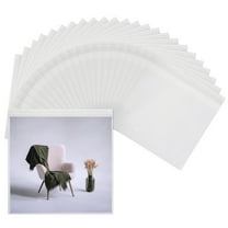 1000 Pack - 4 x 4 Inch Clear Resealable Cello Bags Plastic Poly Bag Fits Photos, Cards and Envelopes, Bracelet Packaging, Party Treat Bags