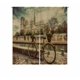 thumbnail image 1 of ABPHQTO Retro Bike In Paris Japonés Noren Cortina Puerta Ventana Tratamiento Cortinas 105x120 cm, 1 of 1