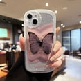 thumbnail image 4 of Advanced 14promax Mobile Phone Shell For IPhone Iphone14 Butterfly Bracket New 13 Silicone 12 Soft, 4 of 4