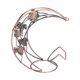 thumbnail image 4 of Estante de vino de alambre de metal, soporte independiente de hierro forjado para una sola botella de vino, para Bar, gabinete de sótano, 4 of 8