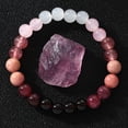 thumbnail image 2 of Protection Bracelet for Women Men Healing Stone Energy Shielding Grounding Stress Negative Energy Protection Beaded Stretchy Jewelry Gift, 2 of 5