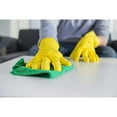 thumbnail image 4 of SteadMax 10 Pack Yellow Cleaning Latex Dish Gloves, Individually Packed, Extra Large Size (10 Pairs), 4 of 5