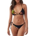 thumbnail image 1 of Disketp Tennis Ball In Fire1 para Bañador de Dos Piezas para Mujer, Bikini Sexy Halter String, Conjunto de Bikini en Triángulo, 1 of 6