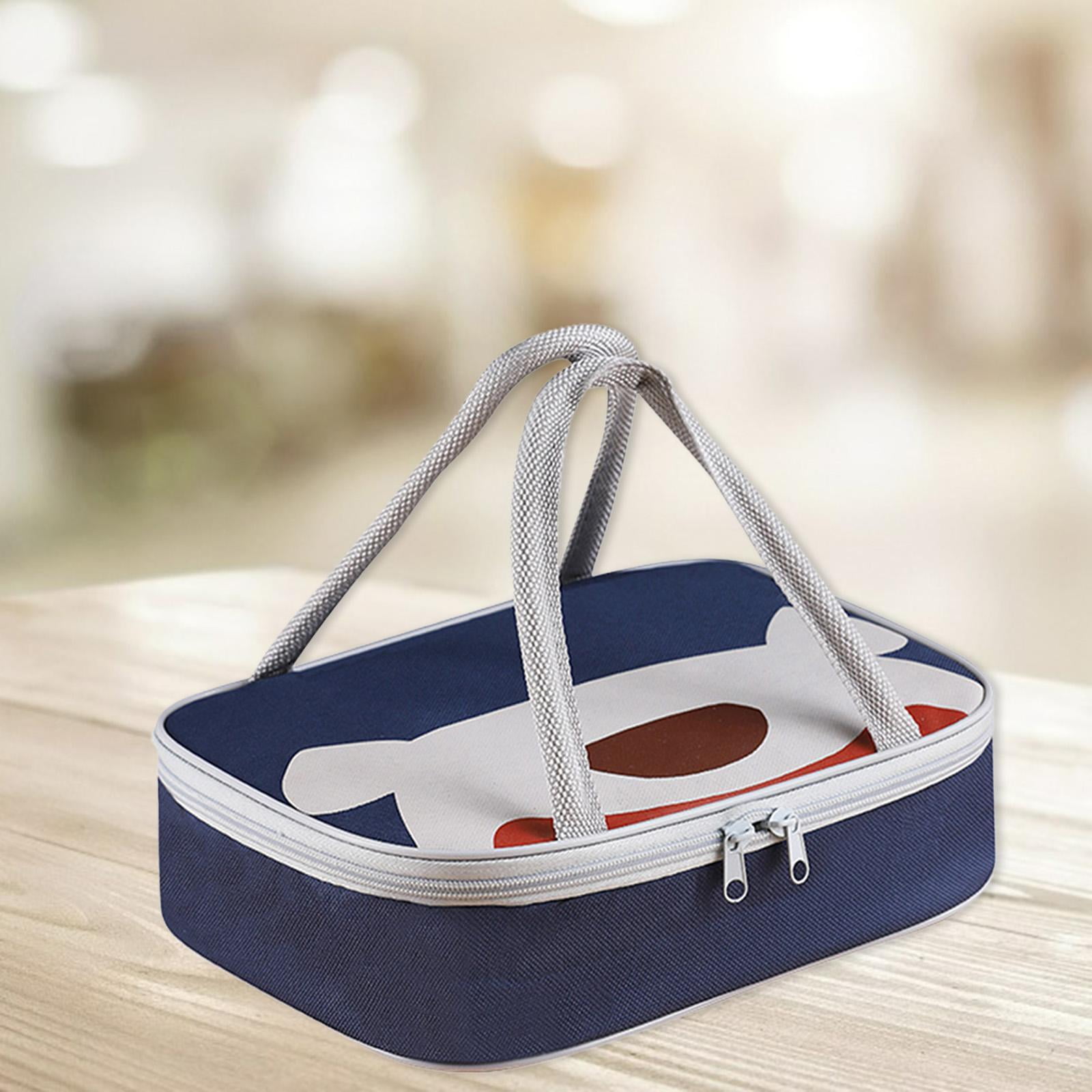 Bolsa termica para el almuerzo resistente al agua bolsas de mano reutilizables de 3 capas bolsa de almuerzo para viajes hombres Baoblaze Contenedor de almuerzo Walmart en linea