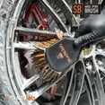 thumbnail image 4 of Suds Lab SB Wheel Spoke Tire Brush, Soft Bristle Wheel Cleaner Brush for Car, Truck, Motorcycle, Bike Cleaning and Detailing, 4 of 11