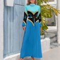 thumbnail image 3 of Vestido largo Princesa Ana Vestidos de verano de mujer Traje de verano de mujer, 3 of 4