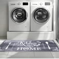 thumbnail image 3 of MeyJey Farmhouse Kitchen Rug Set, 3 Piece Non-Slip Kitchen Mat Machine Washable Runner Rug for Home Floor and Living Room, Dark Gray, 3 of 14