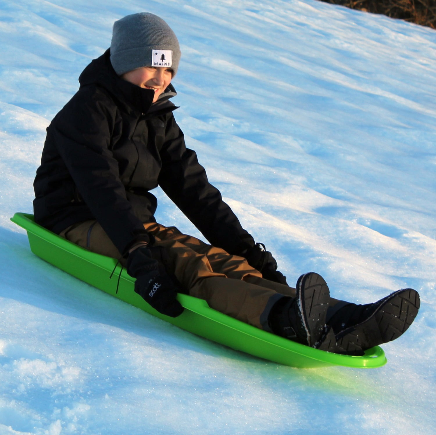 Flexible Flyer 3-Pack Snow Sleds - Blue, Green, Orange