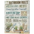 thumbnail image 2 of Bathroom Decor Wall Art Navy Blue Pictures Funny Rustic Farmhouse Signs Please Seat Yourself Canvas Painting Print Beach Nautical Sea Turtle Artworks12''''x16'''', 2 of 6