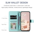 thumbnail image 4 of Luxury Flip Wallet Phone Case for Samsung Galaxy S24 Ultra S24 S24Plus S23 Ultra S23FE S23Plus S22 Ultrs S22Plus S21 Ultra S21Plus S21FE S20 Ultra S20Plus S10 Card Holder Leather Phone Cover Bag, 4 of 17