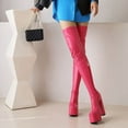 thumbnail image 6 of Professional Customized Plus Size Chunky Heel Platform Thigh Boots Women's Over The Knee Boots, 6 of 6