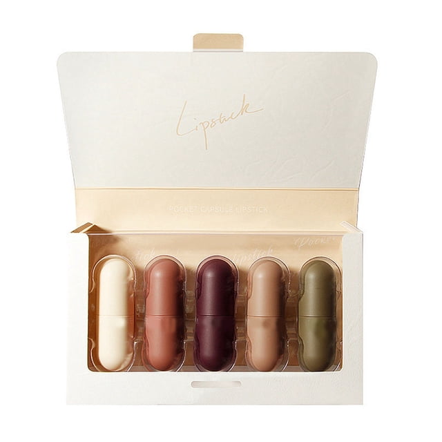 Set De Lápiz Labial, Maquillaje De Lápiz Labial Con Efecto Duradero Para Fiesta
