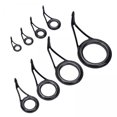thumbnail image 1 of 2x8 Uds Guías de Caña de Pescar Puntas de Anillos para Ojos Reparación de Construcción de Caña de Pescar , Tipo B 8 tamaños, 3 piezas, 1 of 8