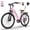Movcan V80 Pink, variant on Movcan V80 Electric Bike for Adults,1000W 28MPH Mountain E-Bike, 26"tires with 48V Removable Battery,Shimano 7 Speed & Dual Disc Brakes UL2849