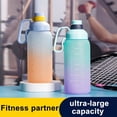 thumbnail image 3 of JUNWELL 60oz Leakproof Free Drinking Water Bottle with Straw and Scale BPA Free for Fitness  Gym and Outdoor Sports, 3 of 10
