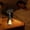 Black, variant on Unique Lamps,Vintage Lamp,Cute Cat Desk Lamp, Rechargeable Adjustable LED Table Lamp, Stepless Dimming Night Light, Bedside Ornament for Bedroom(White 4.5IN)